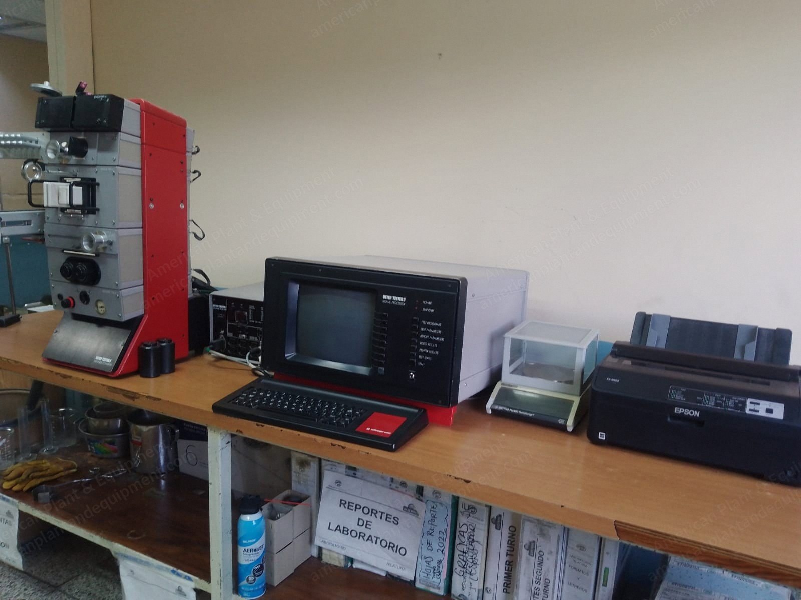 Uster, Tester 3, 1995, Laboratory Yarn Testing Instrument