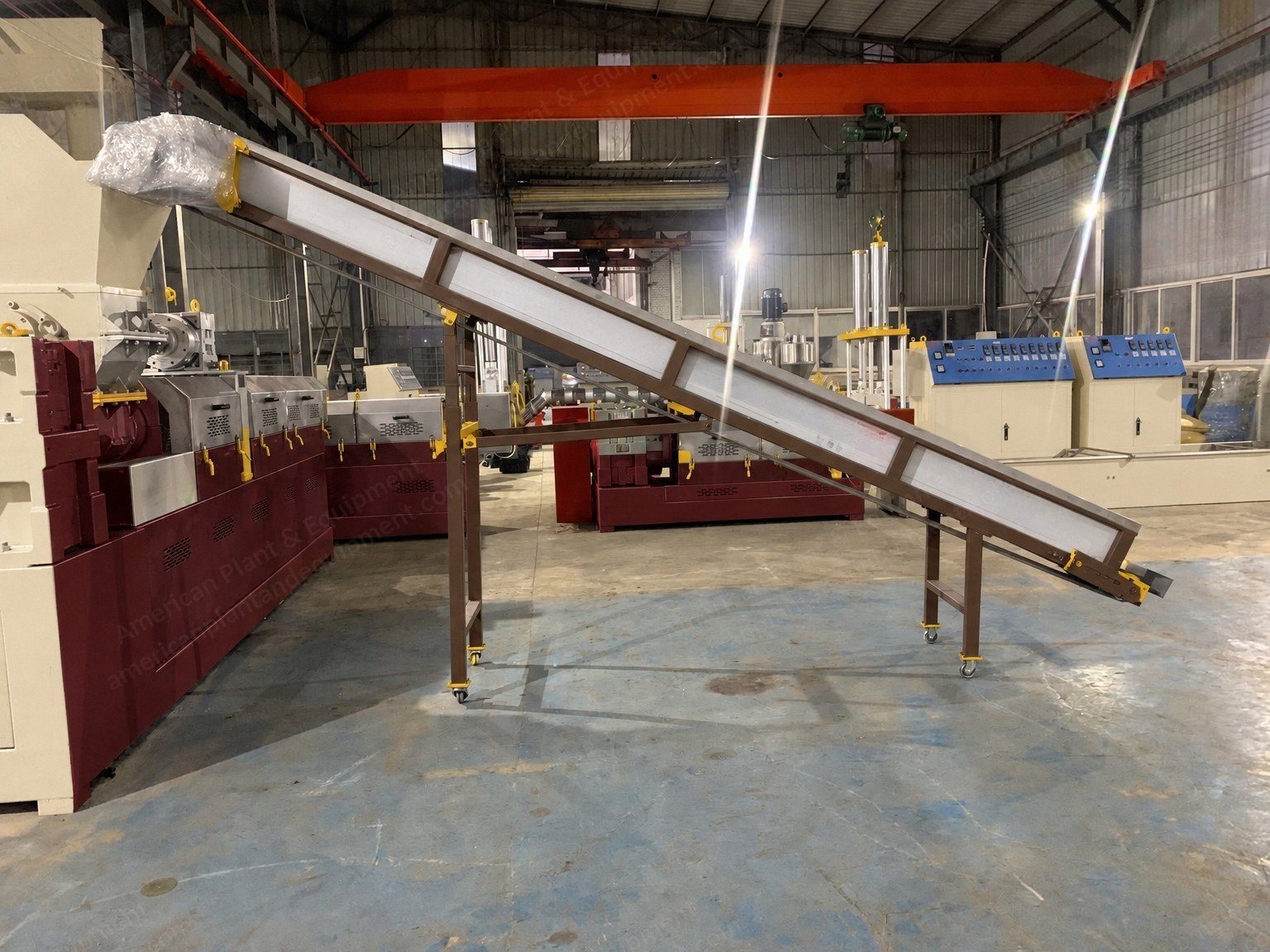 NovaStar, CZ141, PP Woven Bags Pelletizer, Three Stage Granulator, 500 to 1,000 kg/h