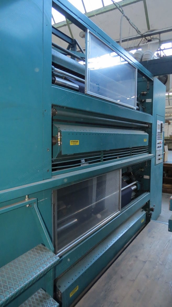Lafer, CMS2, 1992, Shearing Line, Working Width 1800mm, 3 Machines, 2 Shearing Heads Each
