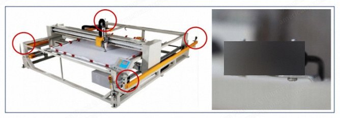 NovaStar, QL270, Computerized Single Head Quilting Machine, 3000 RPM, 15cm Head Lift-up, 5 Panasonic Servo Motors