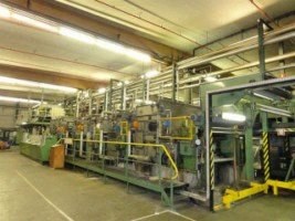 Kusters, Pad Steam Continuous Dyeing Range, 1999/2007, 1800mm Working Width, 35m Steamer Capacity