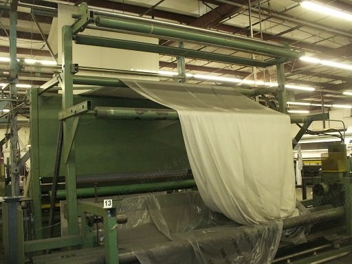 Intra, Double & Roll Machine, 195 inch Face Let-Off, 138 inch Winder, Folding Apex Overhead