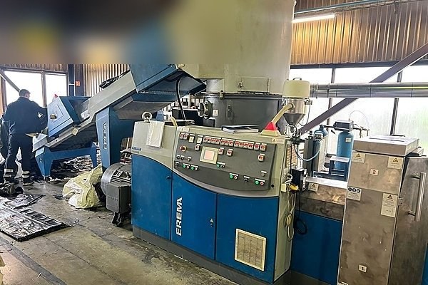 Erema, 1109 TVEplus, 2014, Recycling Line / Repelletizing Line, 90mm Screw Diameter