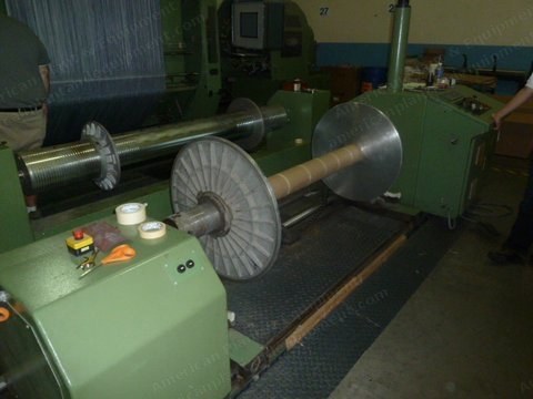 Karl Mayer, ROM-99-01-102-0, 1999, Warp Sampling Machine, 12-Position Rotating Creel, 2200x1100mm Capacity