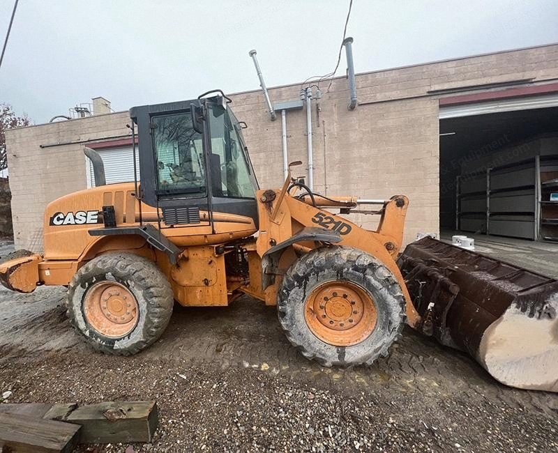 Case, 521D, 2003, Wheel Loader, 9000 Hours, GP Bucket, Quick Coupler