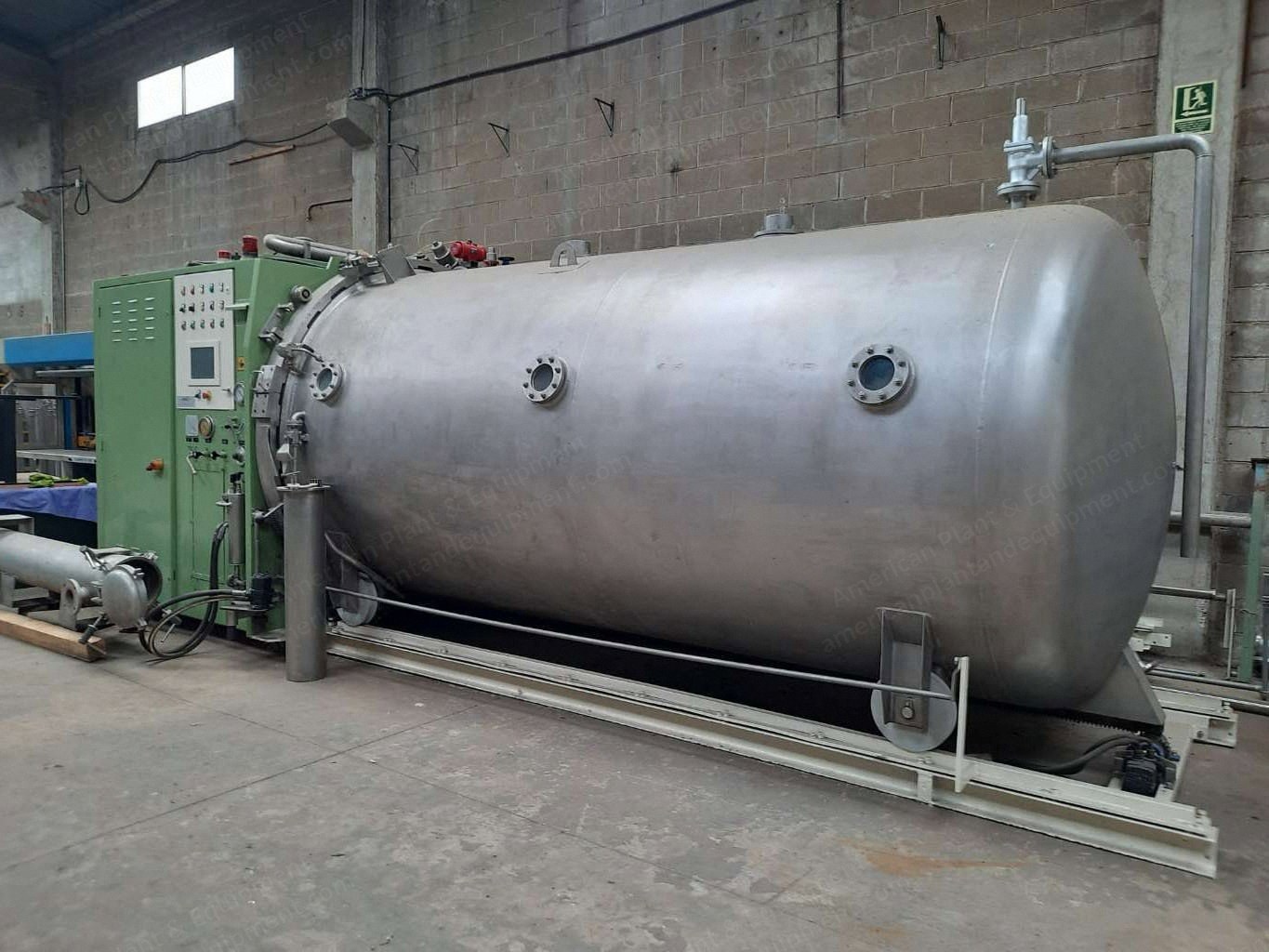 MCS, High Temperature Jigger Dyeing Machine, Roller Width 3600mm, Max. Diameter 1100mm, Hydraulic Drive