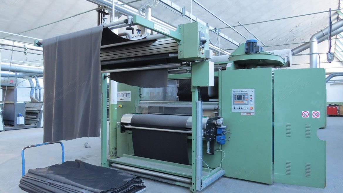 Sperotto Rimar, Decofast, 2001, Continuous Decatizing Machine, 2000mm Roller Width, 1000mm Cylinder Diameter