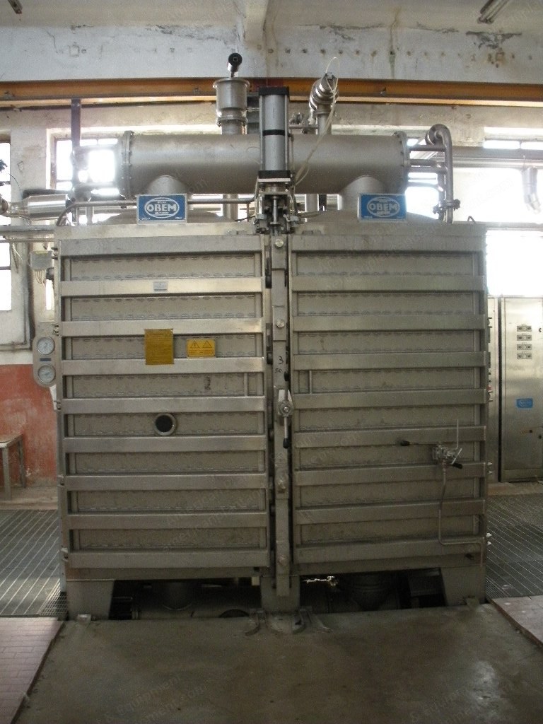 Obem, MBC-350, 2002, Hank Dyeing Machine, 1000kg Capacity, 4 Cabinets, A&S PC3000 HMI