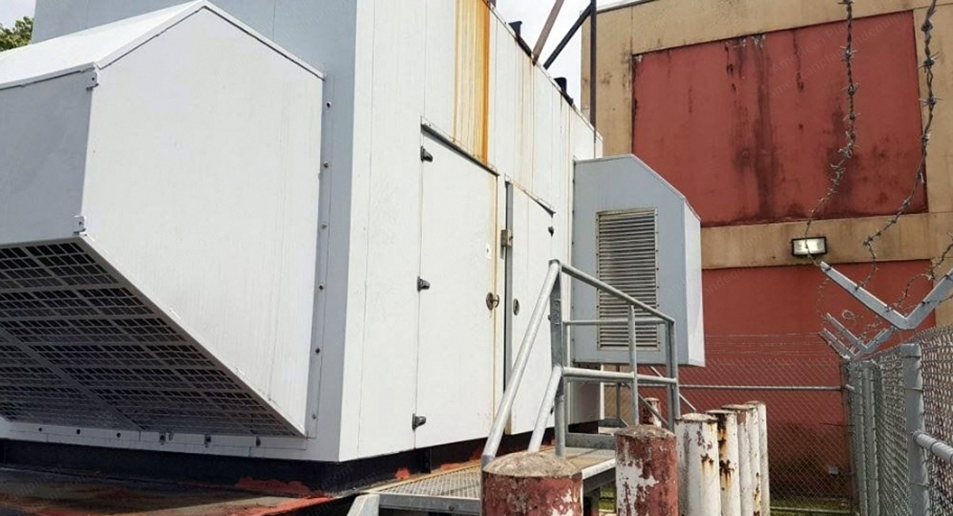 MTU, 12V2000, 2004, 650kW, 480V, 1800 RPM, 60Hz, Weather Enclosed