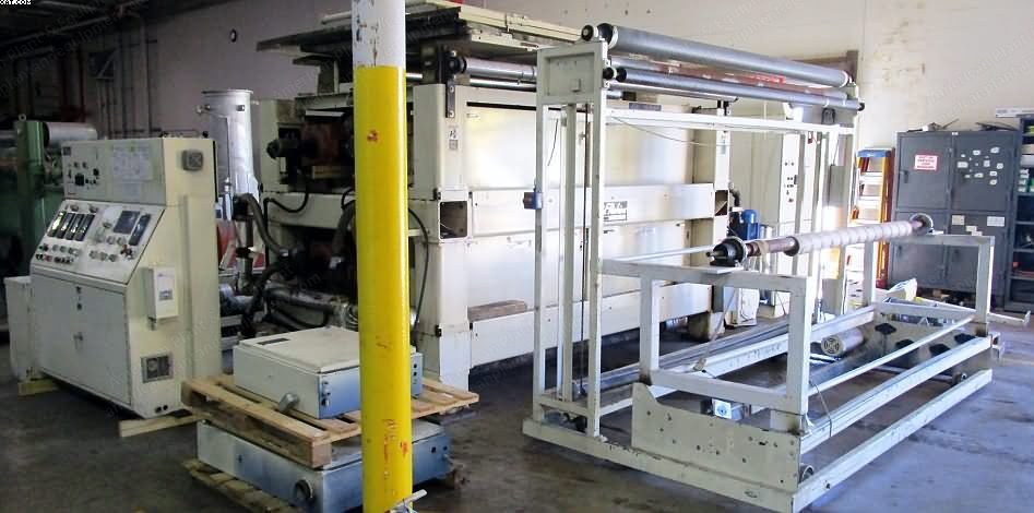 B.F. Perkins, Hot Oil Calender, 106" Face Width, 4-Roll, 450 F, 700 PLI