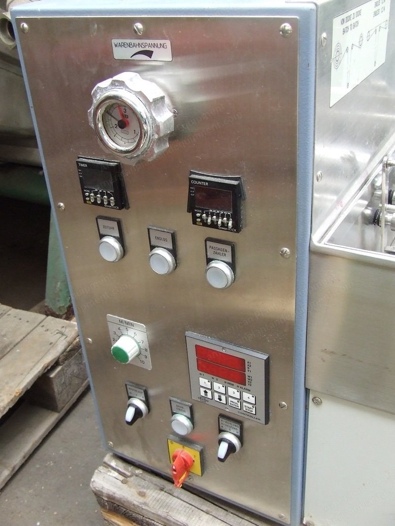 Mathis, WJ 14203, Sample Jigger, Working Width 500mm, Max Sample Length 1200mm