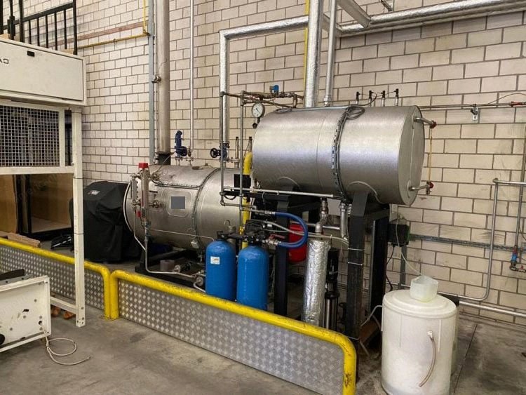 TTM, RBY K2 H2600, 2012, Stenter, Working Width 2450mm, 2 Chambers, Steam Heated
