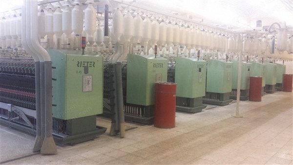 Rieter, Ring Spinning Plant, 2007–2013, 17,952 Ring Spindles