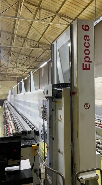 Saurer, Epoca 6, 2014, 27.7 Yards Working Width, Embroidery Machine
