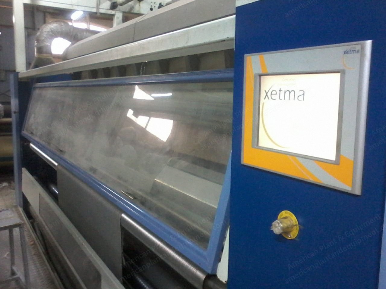 Xetma Vollenweider, Optima XS-3600, 2005, Shearing Machine, 3600mm Roller Width, Ceia Metal Detector