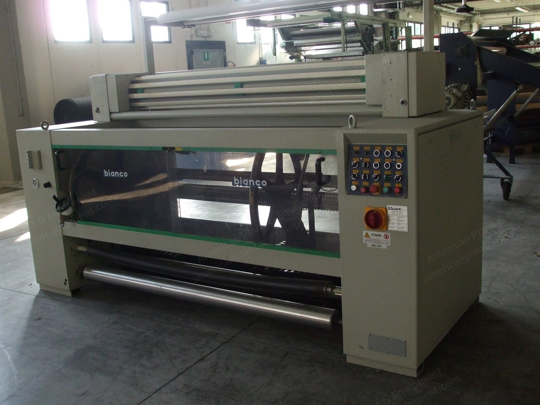 Bianco, Tramatex SP02, Pin Weft Straightener, Working Width 1800mm, Rollers Width 2000mm