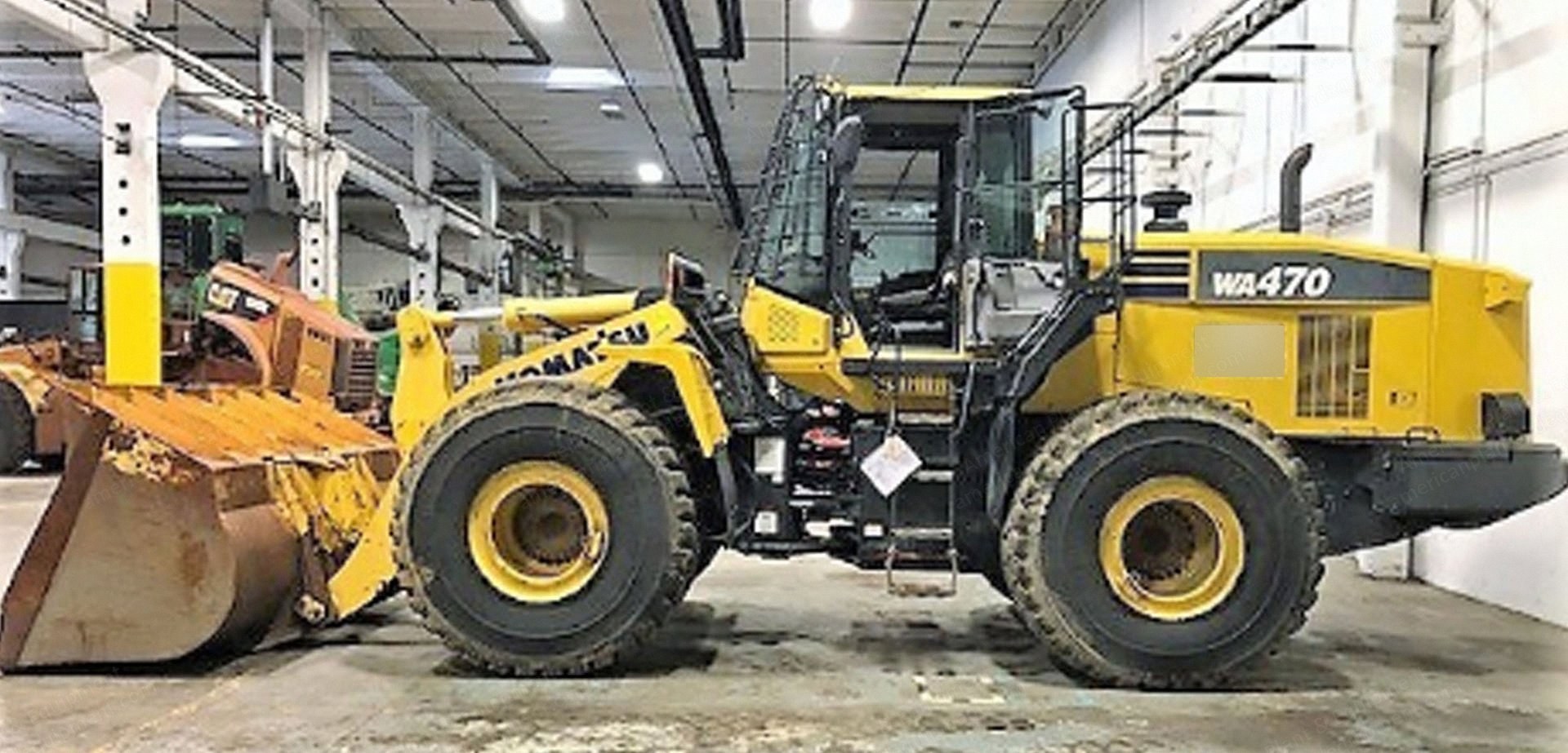 Komatsu, WA470-7, 2014, Wheel Loader, 9078 Hours, 5 Yd. GP Bucket, 272 HP