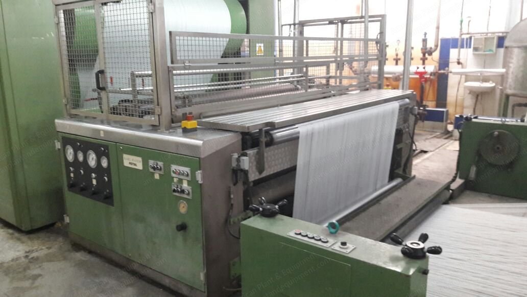 Karl Mayer, Sizing Machine, 1999, 2400mm Width, 12 Drying Cylinders, Size Kitchen