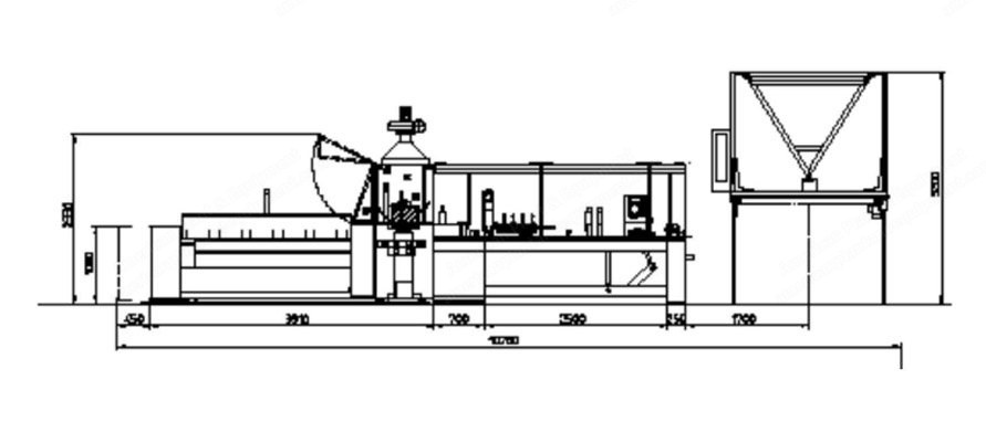 Lemo, Intermat 850-640, Diaper Bag Machine, 850mm Max Sealing Width, 375 CPM Max Cycle Speed