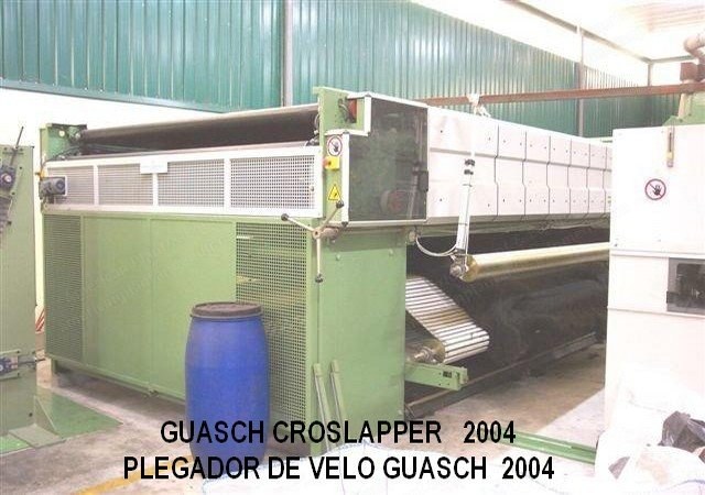 Complete Needle-Punched Nonwoven Line, 3600mm, 2004