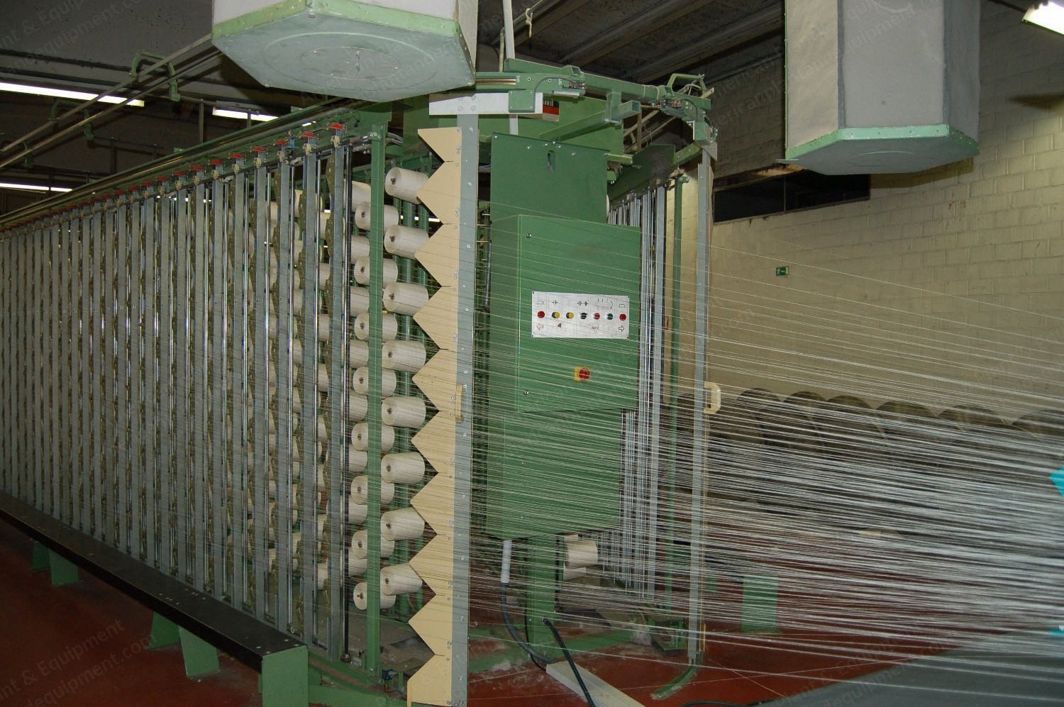 Karl Mayer, ZM-SP 1800 DNC, 2007, Direct Warper, 1600mm Working Width, with Benninger V-Creel, 998 Spindles