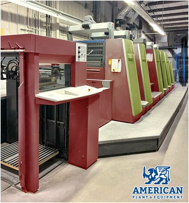 Heidelberg, CD74-5P-LX-F, 2005, 600x740mm, 5 Colors, Perfecting 2/3 or 5/0, 85 Million Impressions