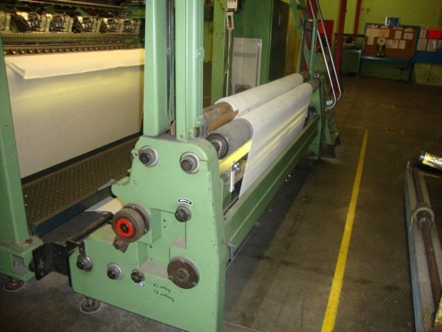 Karl Mayer, KS4FBZ Superpol EBC + EAC, 1995, Warp Knitting Machine, 84" Working Width, E24 Gauge