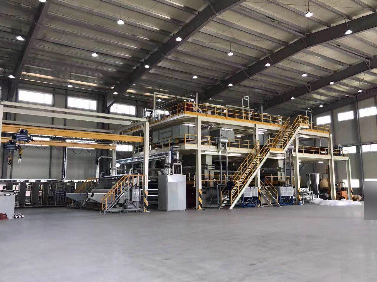 NovaStar, NN459, SS PP Spun-Bond Production Line, 1600mm, 3000 Tons/Year, Double Beam