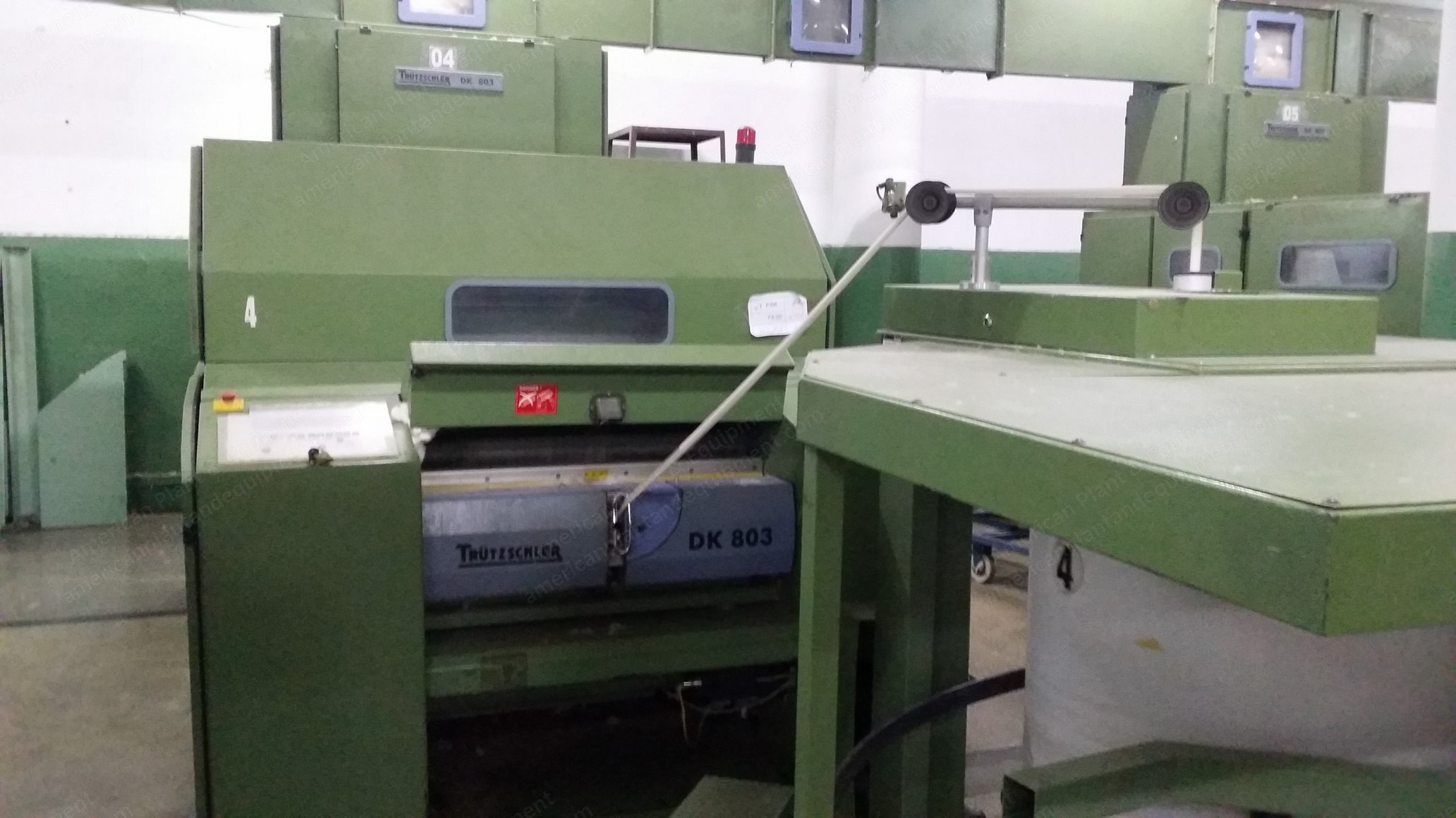 Trutzschler, DK 803, 1997/1998, Carding Machines, Auto Leveler, Auto Can Changer