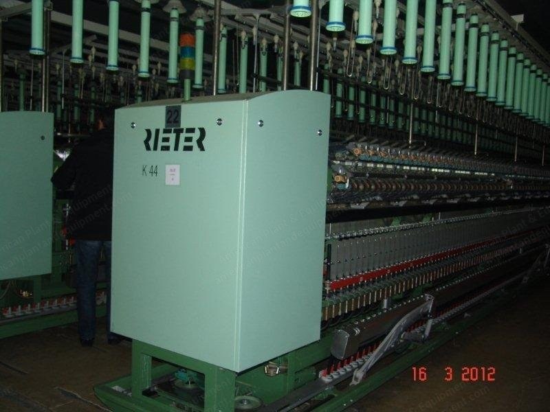 Rieter, K44 ComforSpin, 2001, Complete Spinning Plant, 6048 Spindles, with Murata Winders