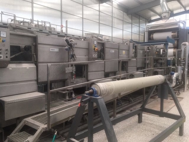 Benninger, Extracta 2000, 2007, 2000mm Fabric Width, 4 Washing Tanks, 10 Cylinder Dryer