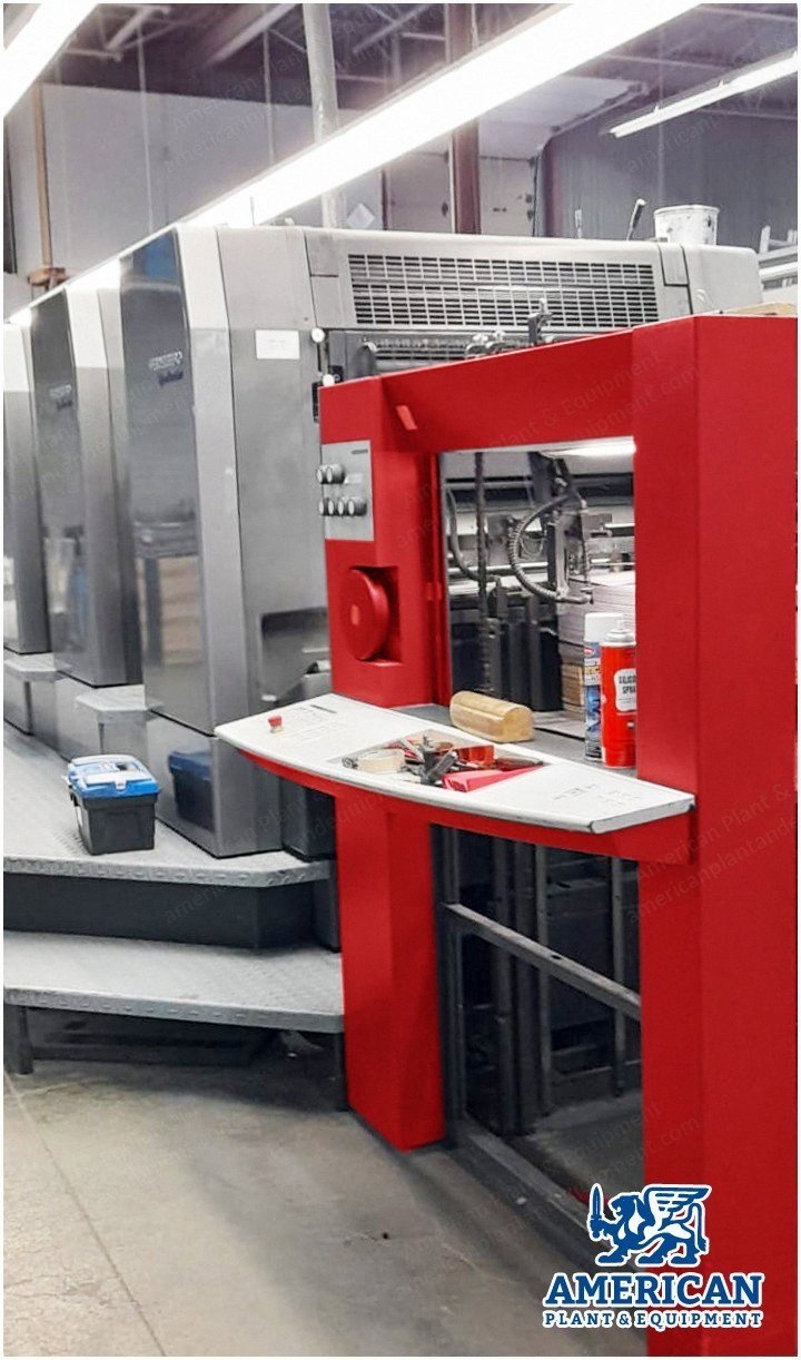 Heidelberg, SM102-6-P3, 2001, 6 Colors, 720x1020mm, CP 2000 Center
