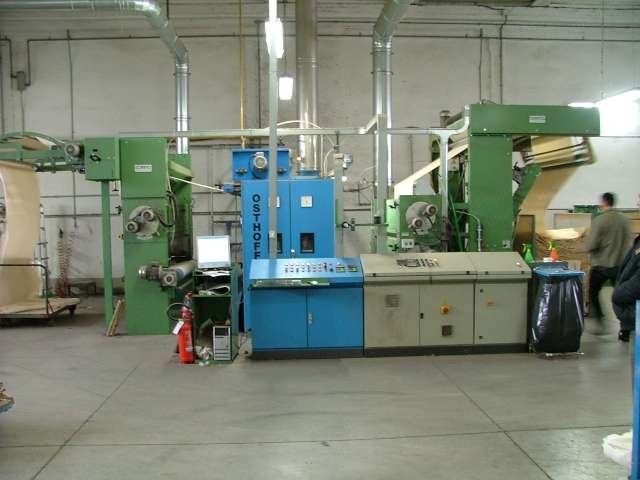 Osthoff, Singeing Machine, 2006, 2000mm WW, 120 m/min, 2 Burners