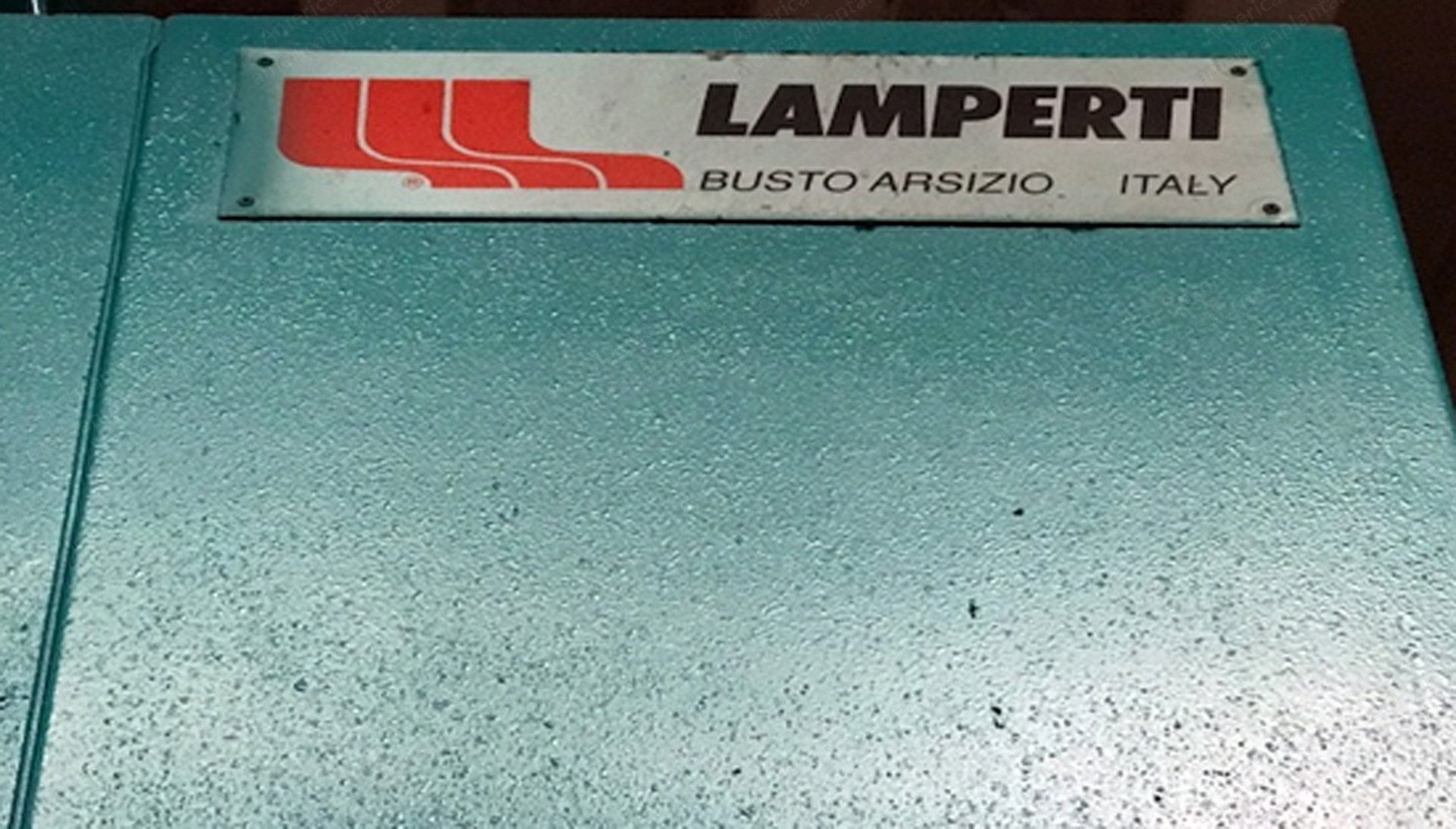 Lamperti Double Drum Raising Machine, 2400mm, 24 Rolls per Drum, 1996/1998