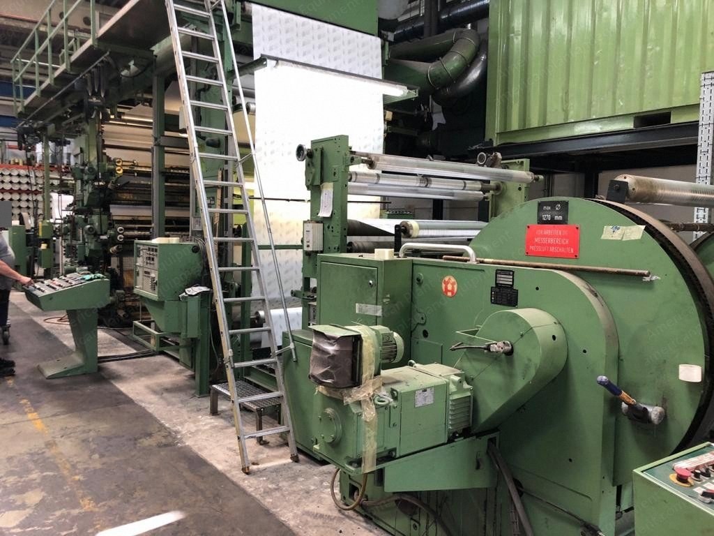 Windmoller & Holscher, Olympia 800, 1983, 1620mm Width, 5 Printing Units, 200 m/min