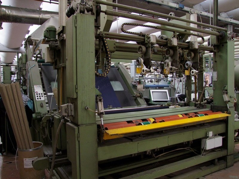 Monforts, Toptex/W, 1989, Sanforizing Line, Working Width 2200mm, Rollers Width 2400mm