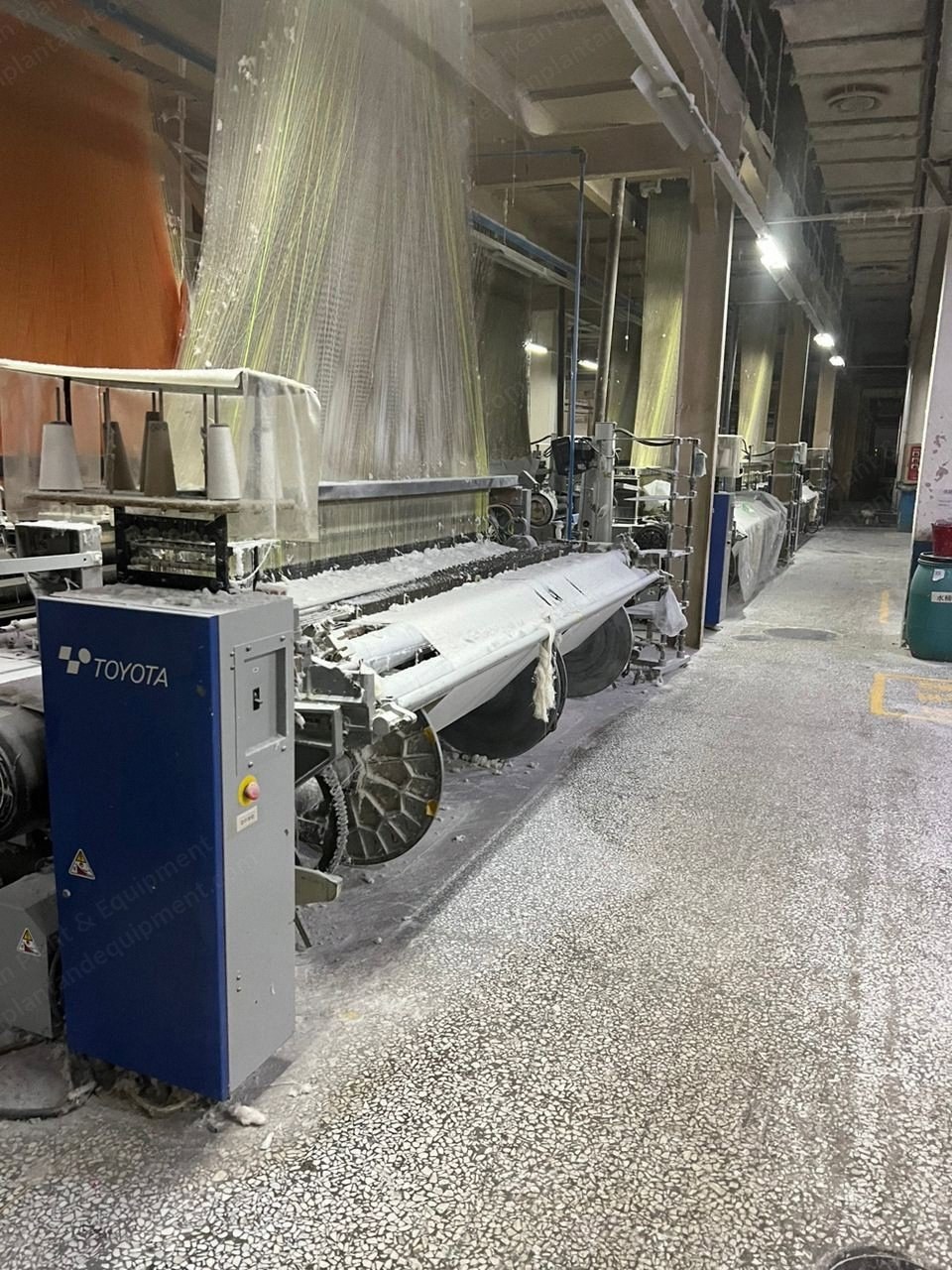 Toyota, T710, 2004, 2800mm Working Width, 2 Colors, Ready for Jacquard