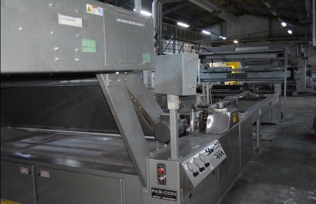 Fabcon, Open Width Compactor, 2012, Tandematic Entry, Steam Box, Plaiter Exit