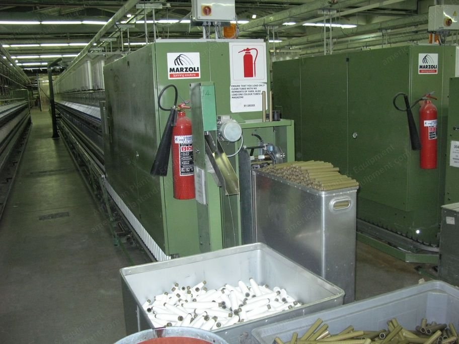 Marzoli, Complete Spinning Line, Blowroom, Carding, Drawing, Speed Frames, Ring Frames, Winding, Twisting