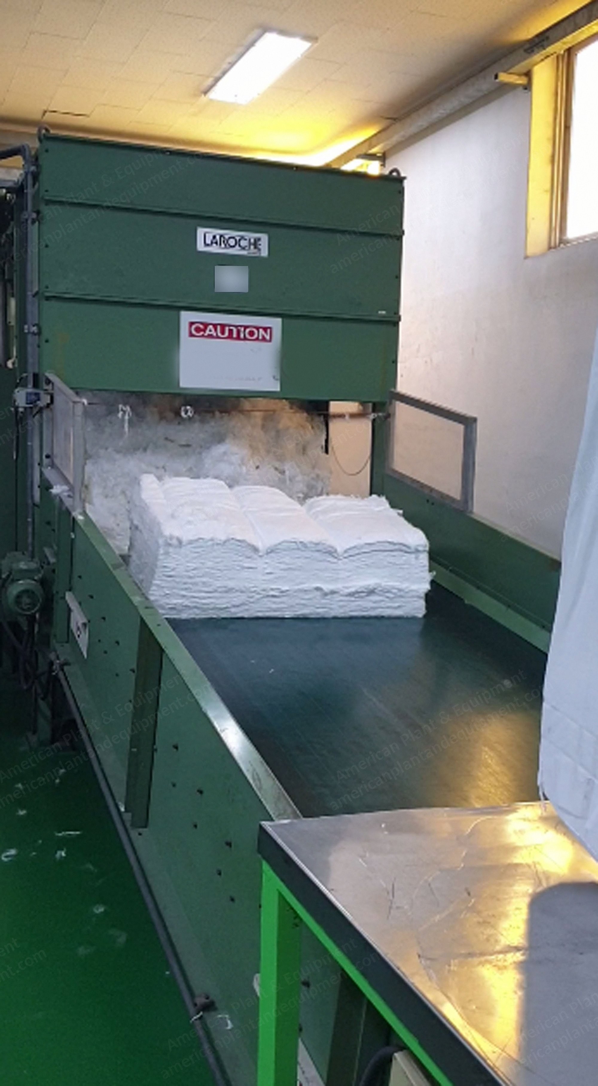 Thibeau, Rieter-Perfojet, Complete Spunlace Line, 2000, 3500mm Working Width, 600 kg/hr
