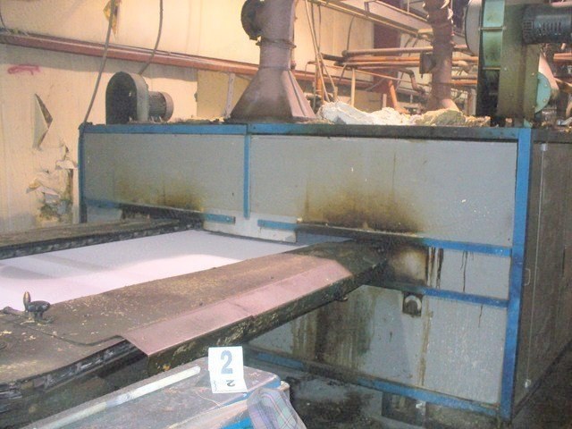 Famatex Tenter Frame, 1830mm, 3 Zones, Gas Heated, Clip Chain