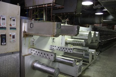 Filteco, BCF Fiber Extrusion Lines, 1998/1999, 385 kg/hr, 120mm Main Extruder, 2 Lines