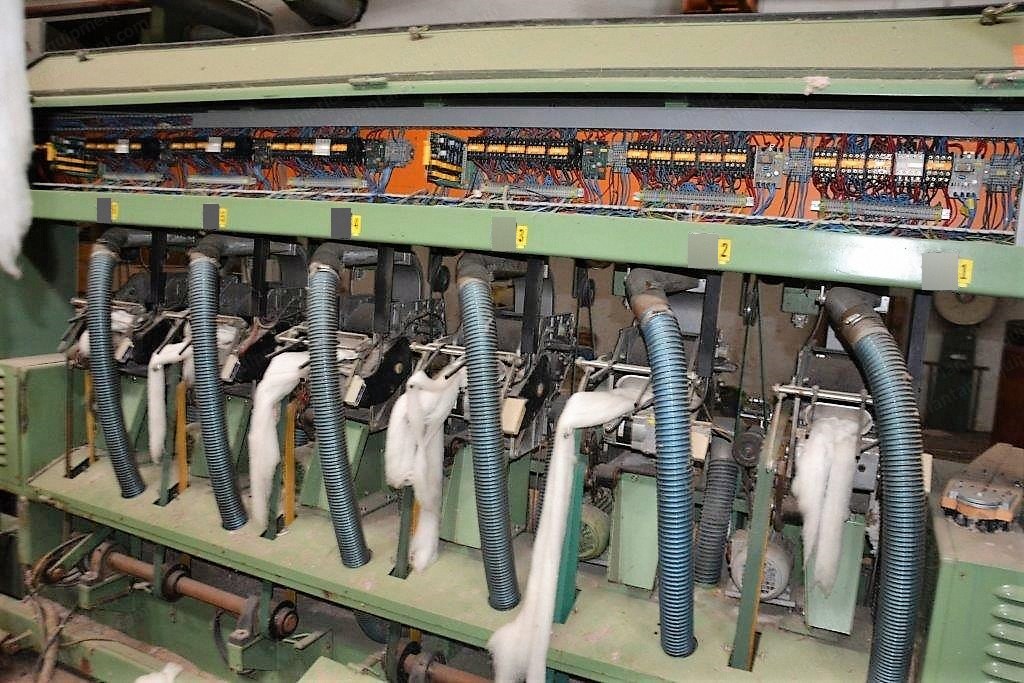Fehrer, Dref 2/86 FT, 1988, Friction Spinning Frame, 12 Spindles, 8" Take Up