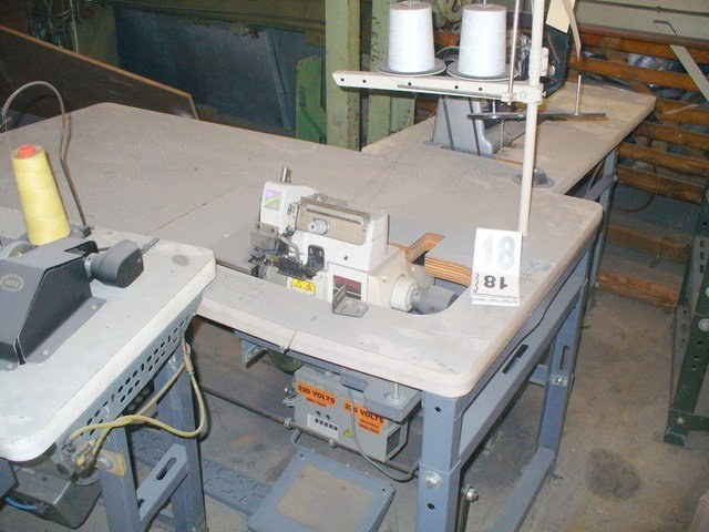 White, M700, Sewing Head with Table