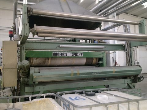 Monforts Compactor, 1992, 1850mm Width, Felt and Rubber, for Woven Fabrics