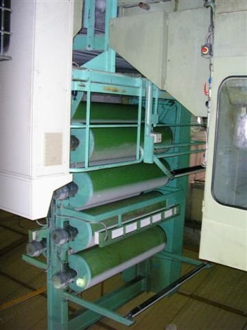 Laroche, Thibeau, Asselin, Non-Woven Production Line, 1990, 4500mm Max Width, 350kg/h Capacity