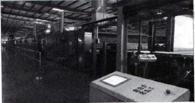 Zimmer, Carpet Backcoating Machine, 2008, Action Backing and Gel Foam Backing, Max Speed 10 m/min