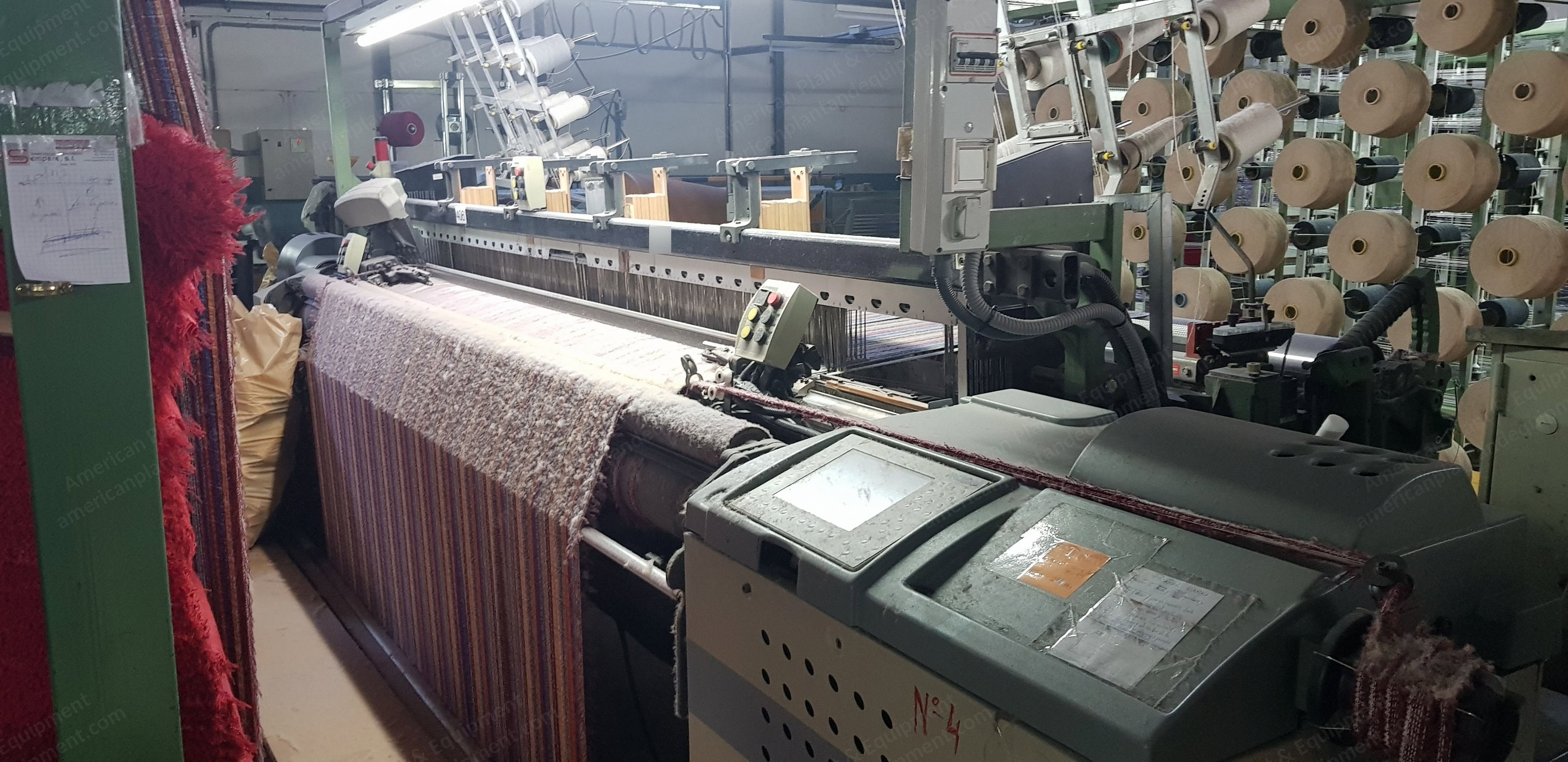 Picanol Gammax 340, 2003, Dobby Staubli weaving loom