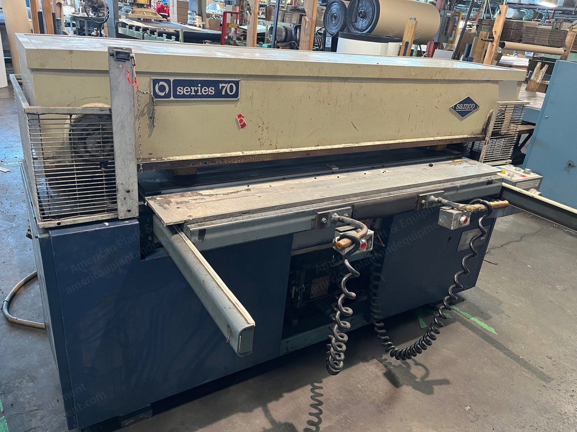Samco, Series 70, Hydraulic Die Cutter, 67" x 22", 70 Ton Capacity, Sliding Table
