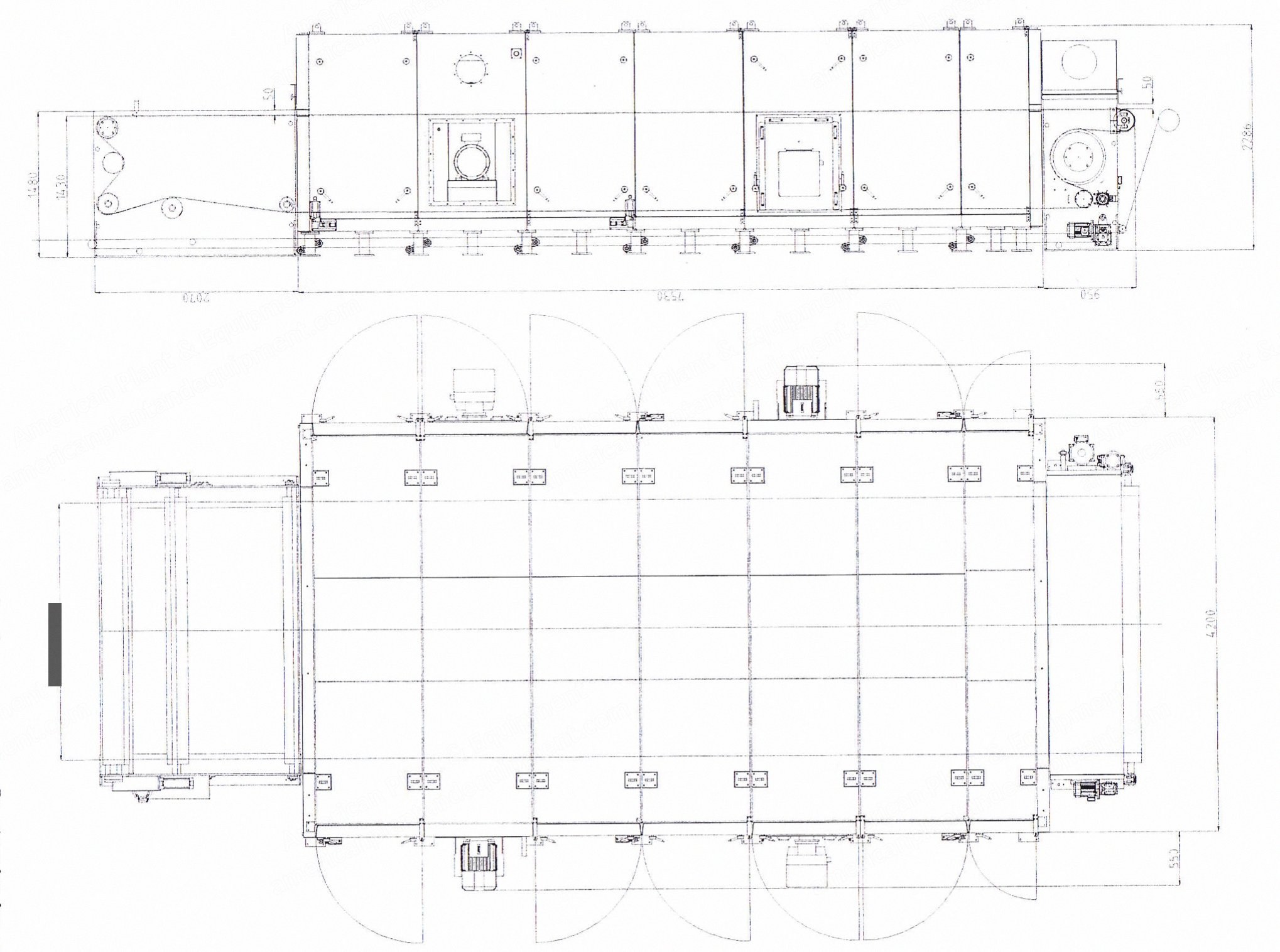 Bombi Thermobonding Oven, 2400mm, 2018, Single Belt, 2 Zones